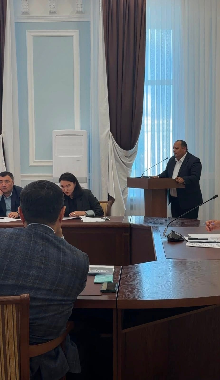 Speech at the working group meeting